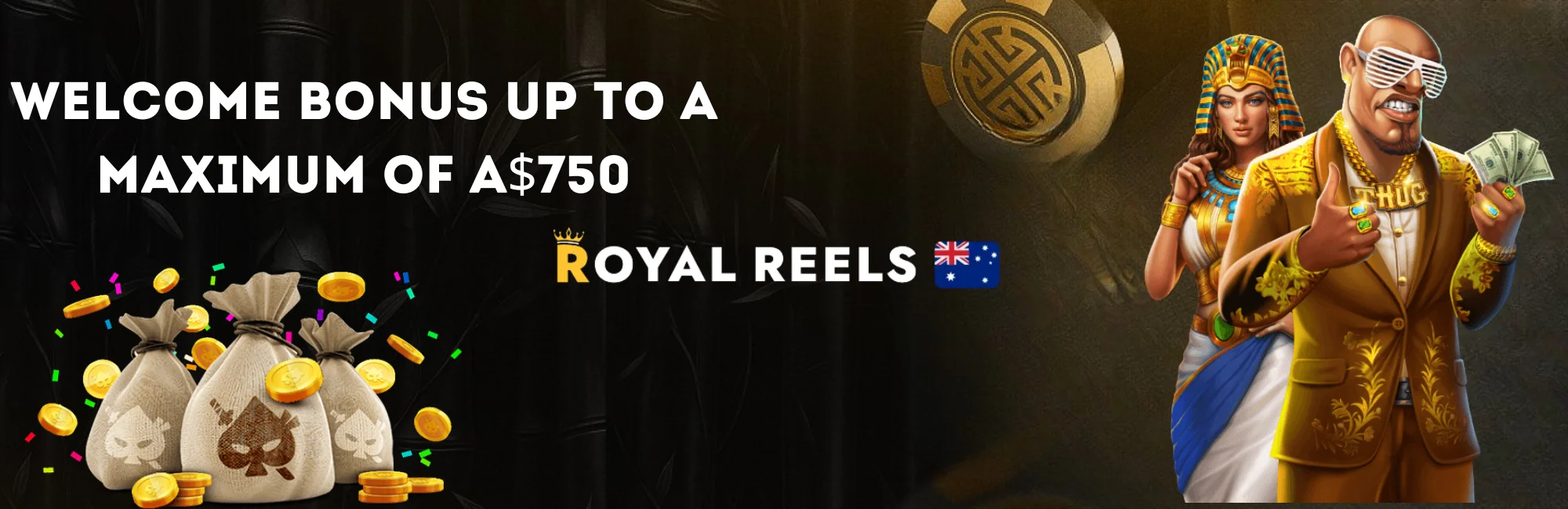 welcome bonus at royal reels